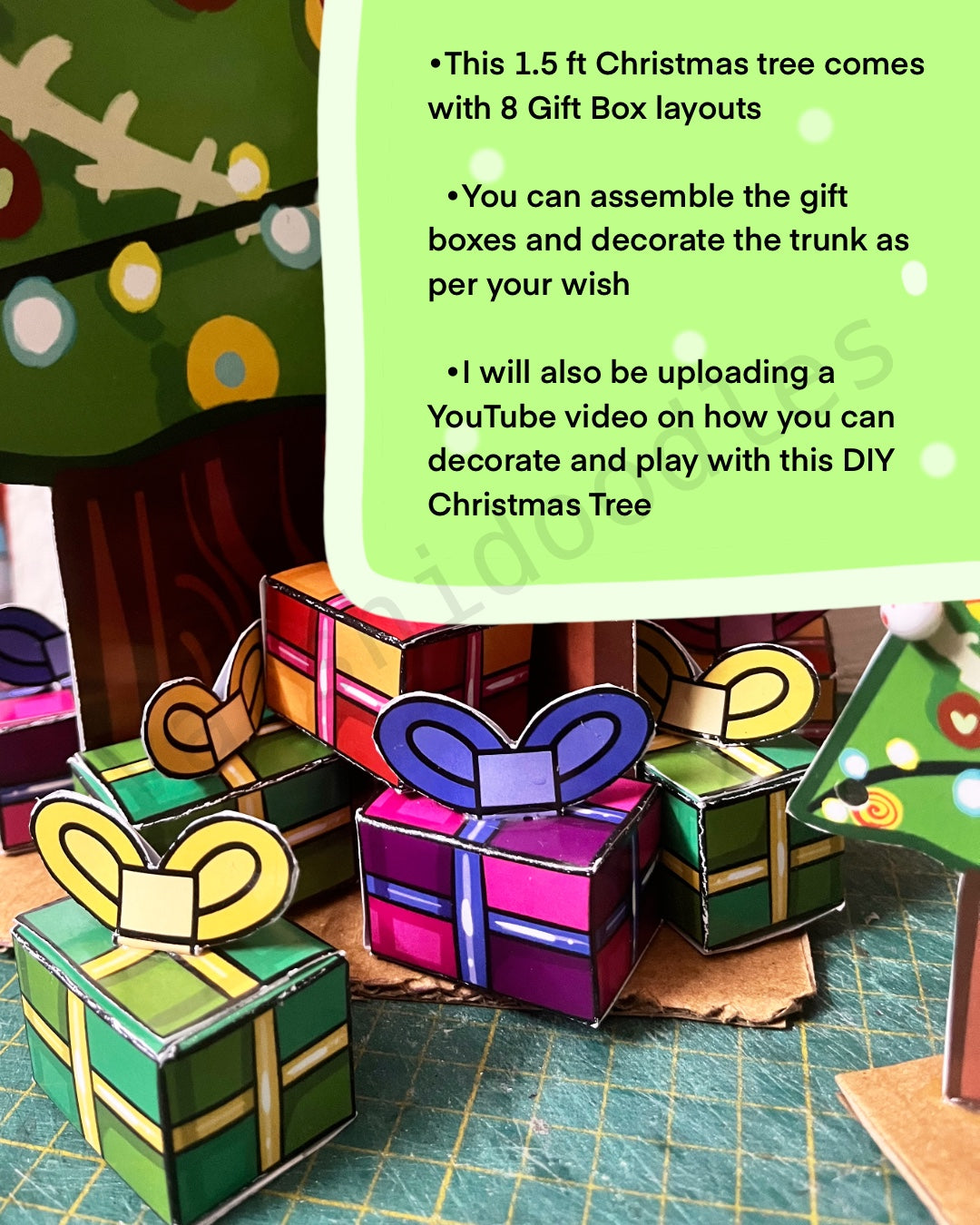 DIY CHRISTMAS TREE || 2 sizes || PAPCONS