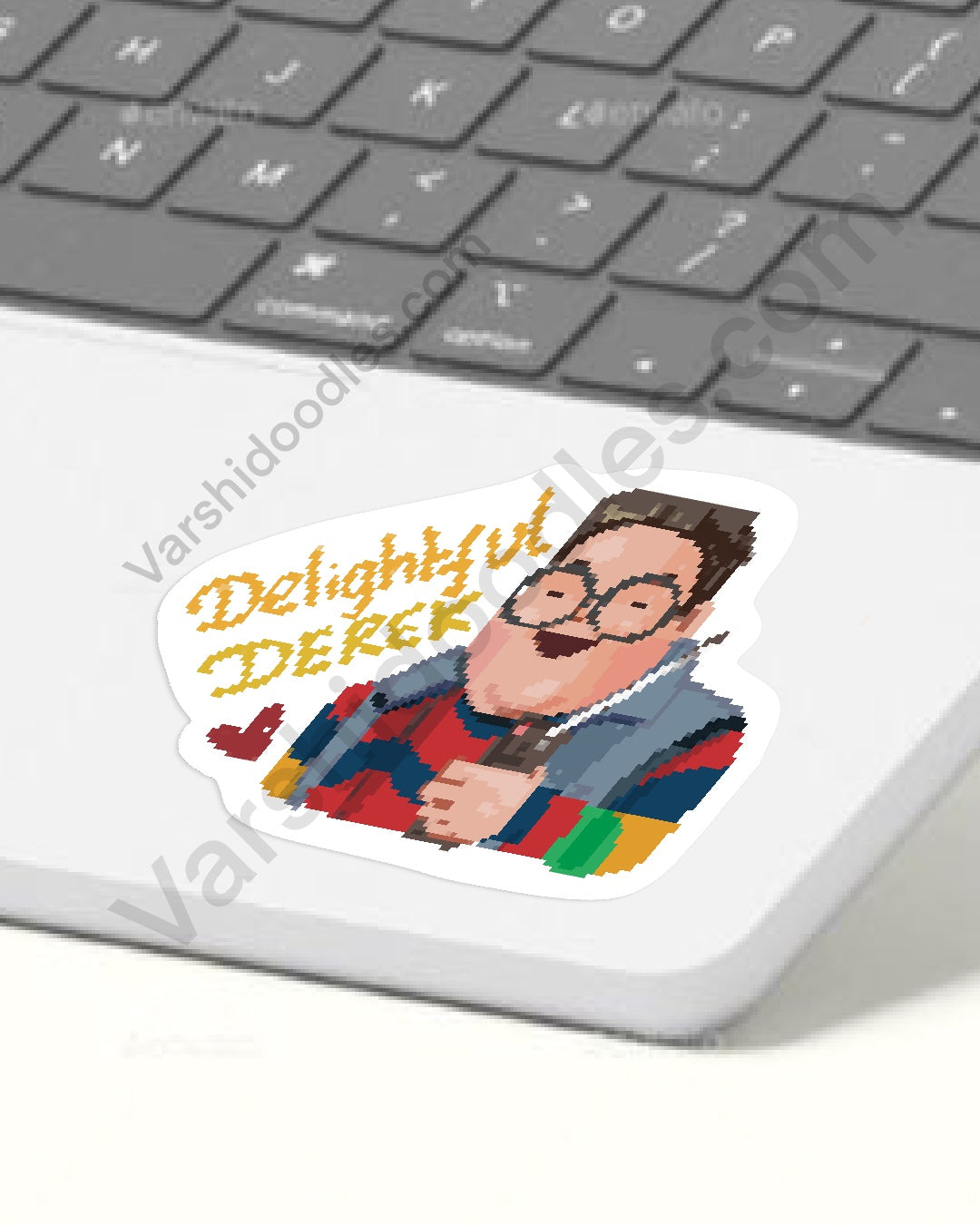 Delightful Derek || Stranger things S5 || vinyl sticker || 7cm
