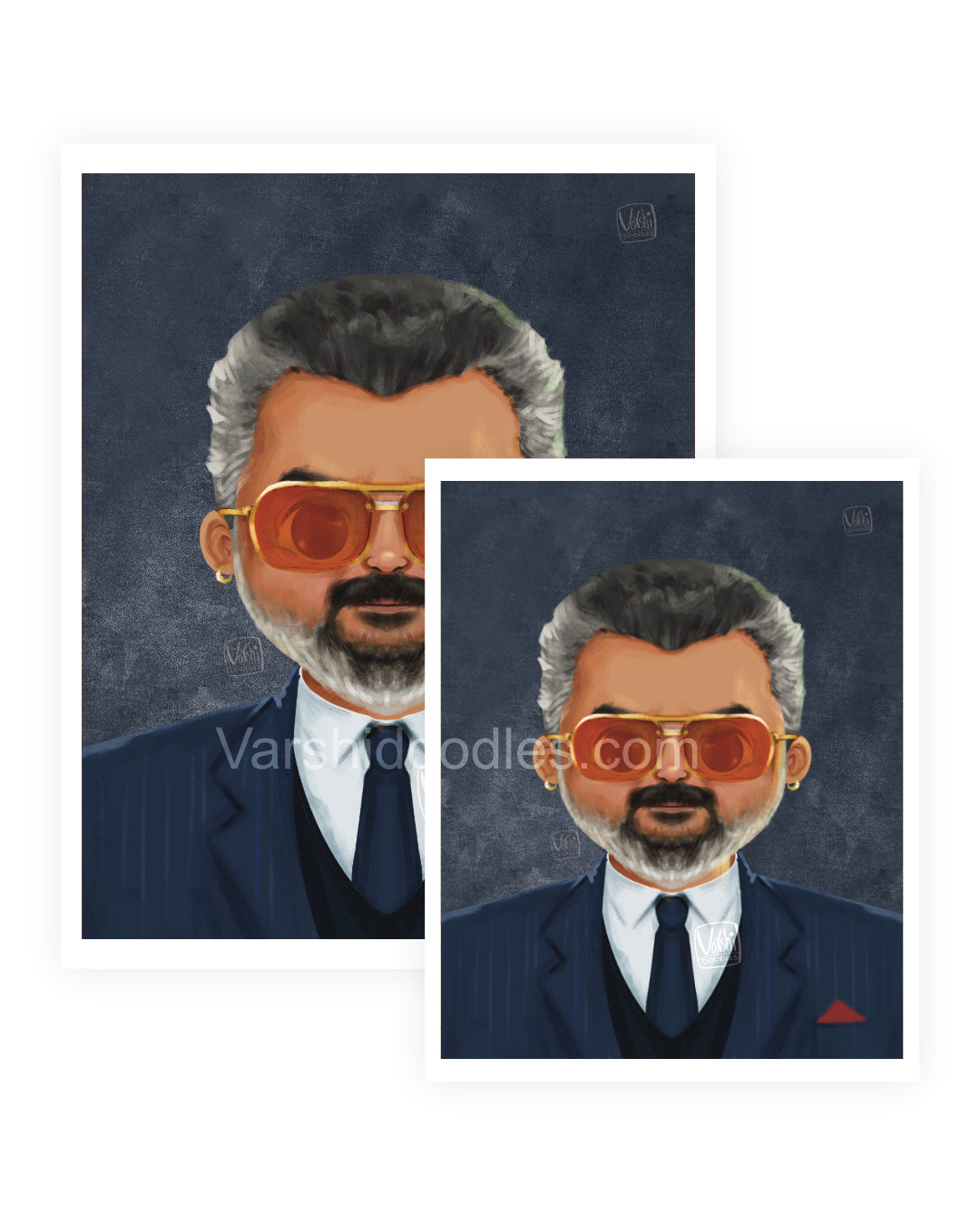 Good bad ugly looks ||individual prints and pack of 3 || AK 🔥 || Art print|| mini avatar poster