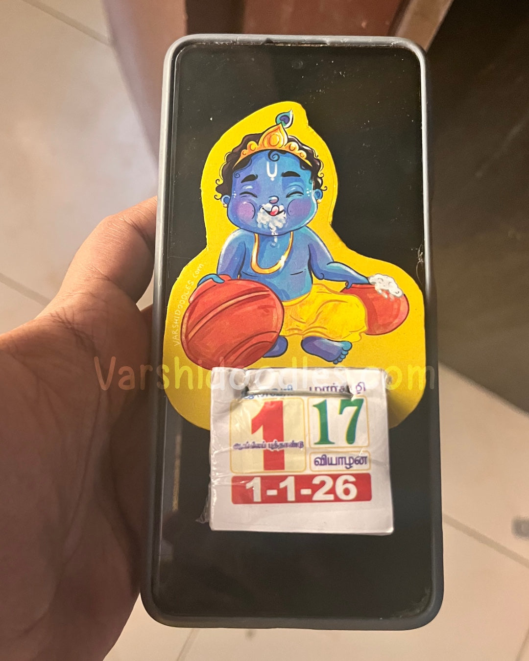 Krishna š§ā¤ļø ā 2026 || mini magnetic calendar || LIMITED EDITION