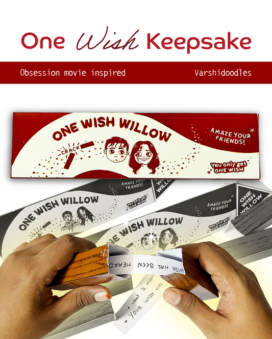 ONE WISH KEEPSAKE || Obsession movie inspired || FREE SHIPPING