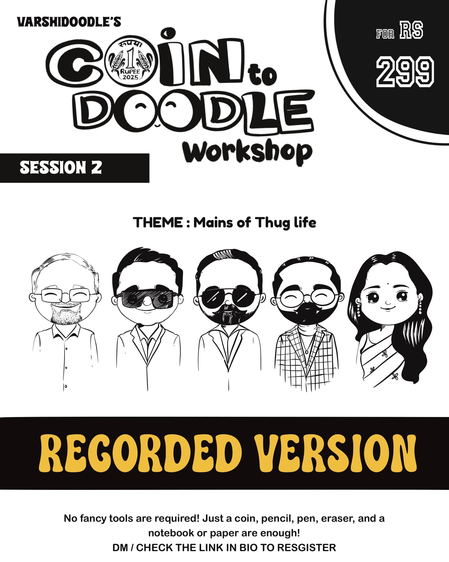 Mains of Thug Workshop recording || direct digital download