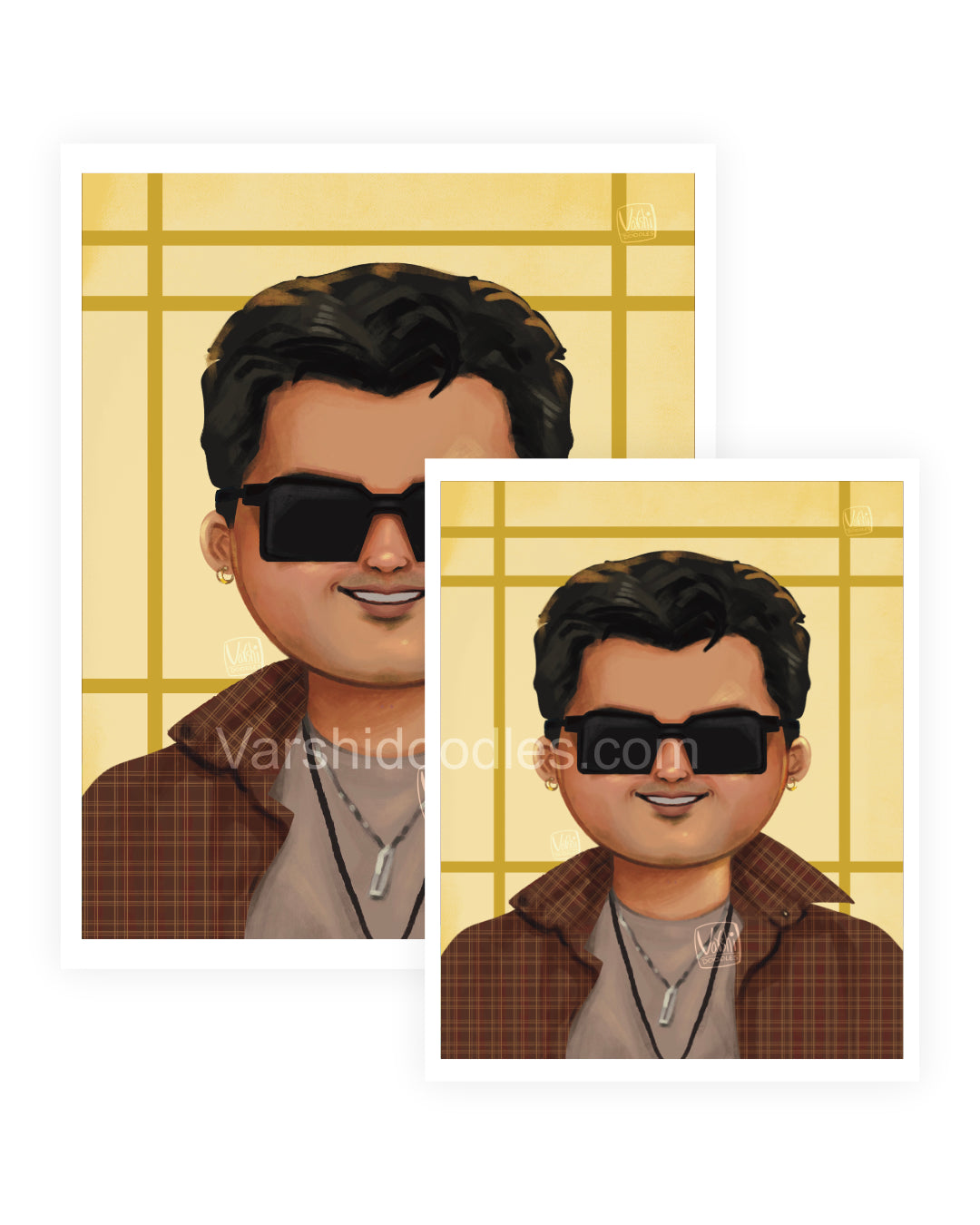 Good bad ugly looks ||individual prints and pack of 3 || AK 🔥 || Art print|| mini avatar poster