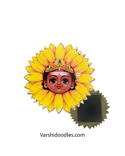 🧲 Sunflower Murugan MAGNET  || Free shipping || buy 2 or more to get Discounts!!