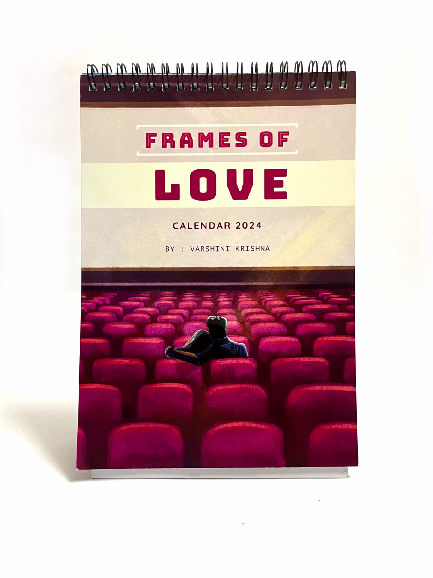 Frames of love || Desktop calendar || Free shipping