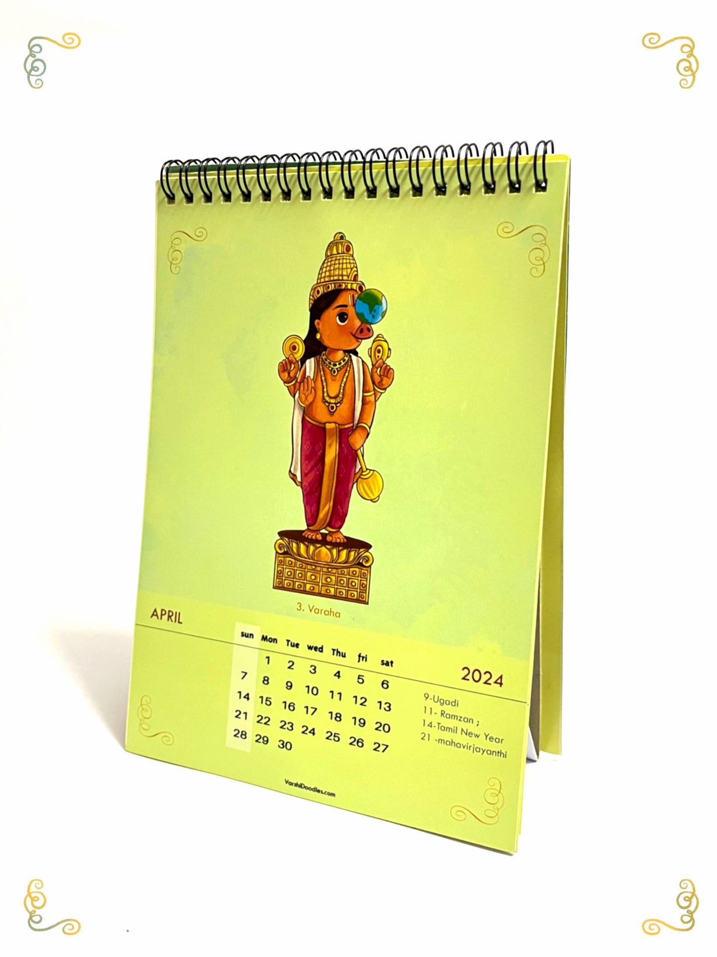 DASAVATHARAM || Desktop calendar || Free shipping