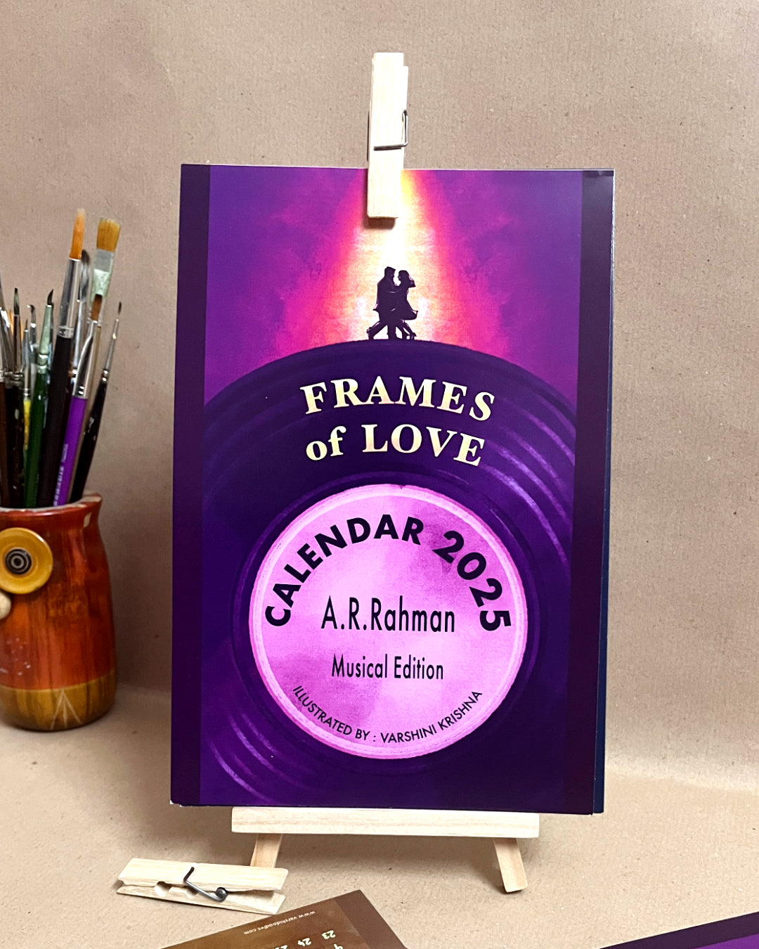 Frames of love 2025 || DESK CALENDAR ||