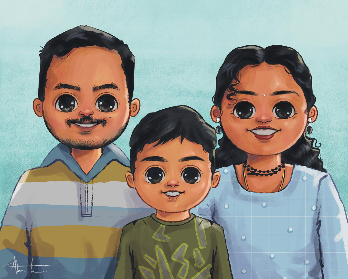 Mini avatars || soft copy / Framed