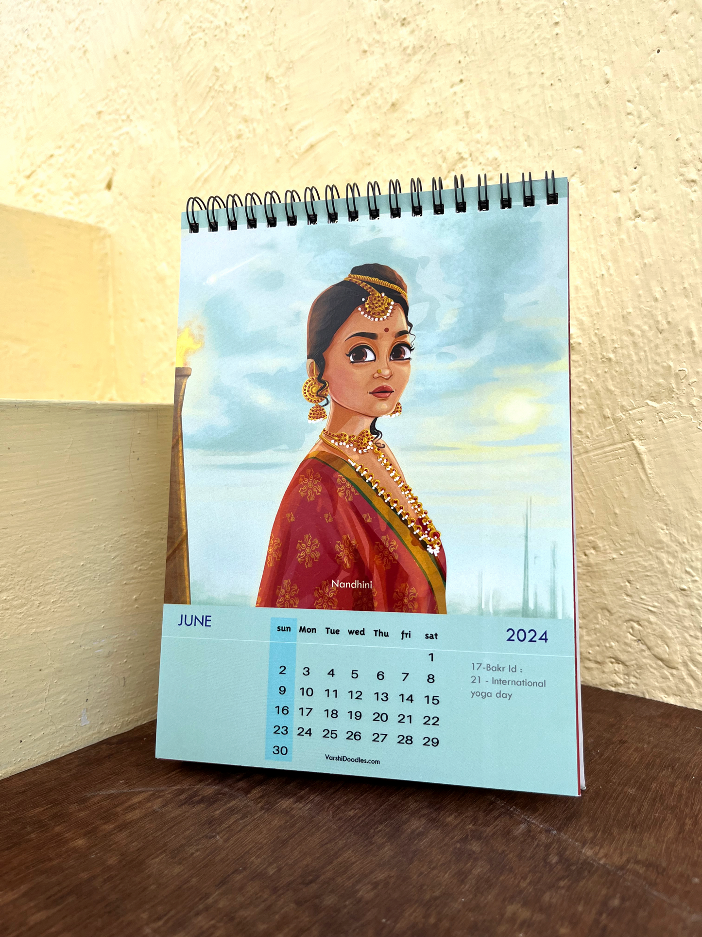 Ponniyin Selvan || Desktop calendar ||