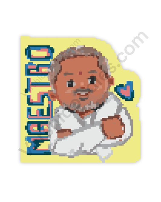 Maestro || Ilayaraja vinyl sticker || 7cm