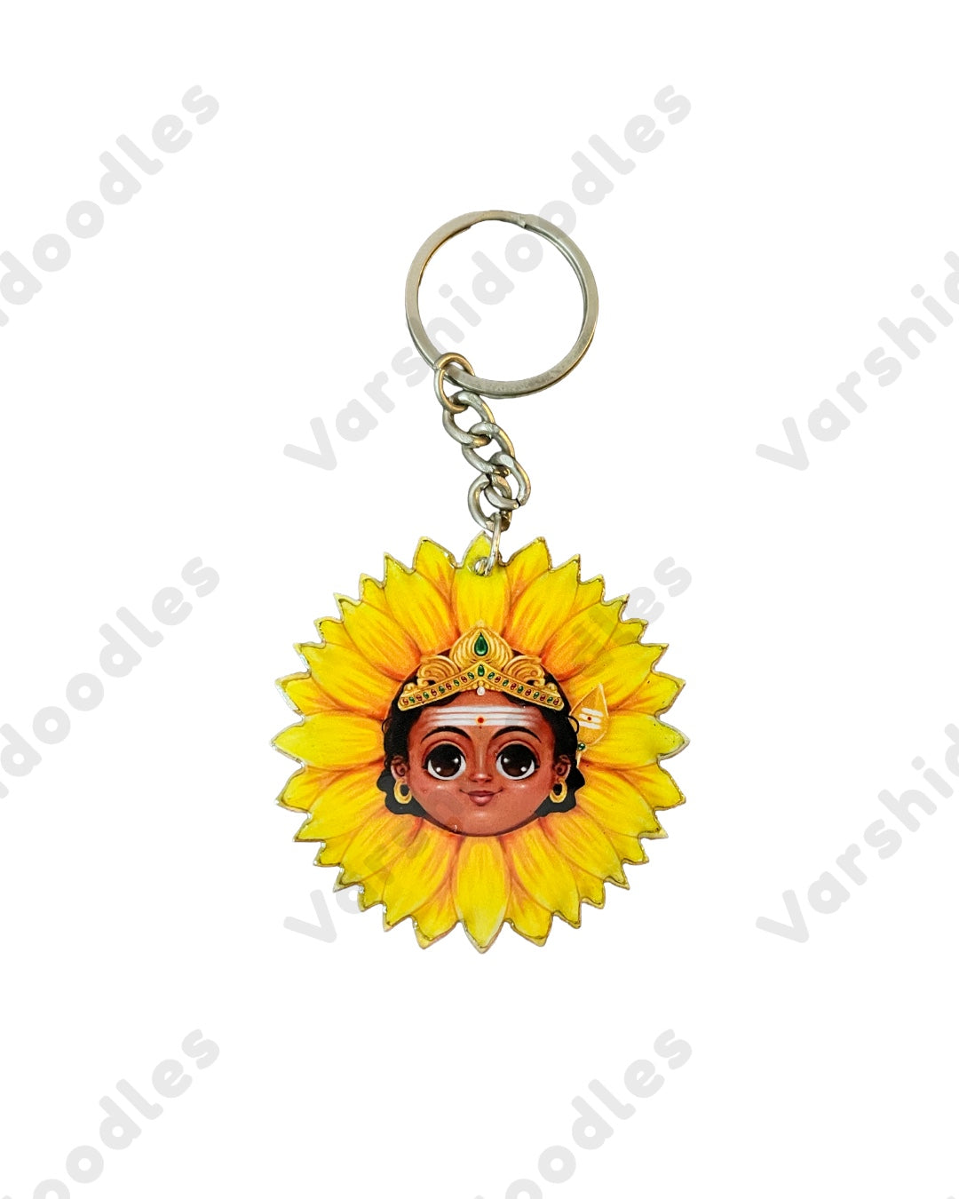 Sunflower Murugan Keychain