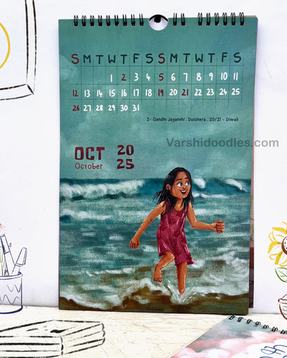 Chinna Chinna Aasai || WALL CALENDAR ||
