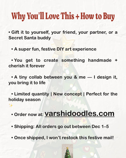 Secret Santa Art mail.!! || shipping( Dec 1 to Dec5 ) ||FREE SHIPPING