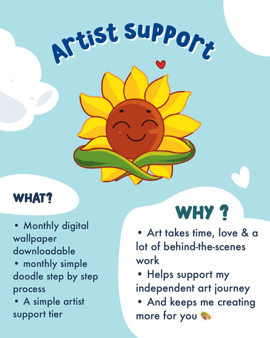 Support the Artist 🎨 || If you’re unsure about buying but want to support🌻🌻 || Digital download