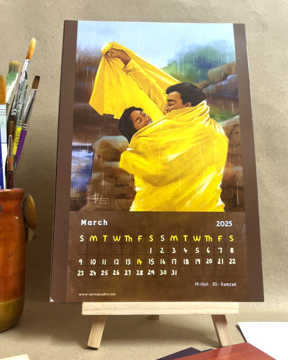 Frames of love 2025 || DESK CALENDAR ||