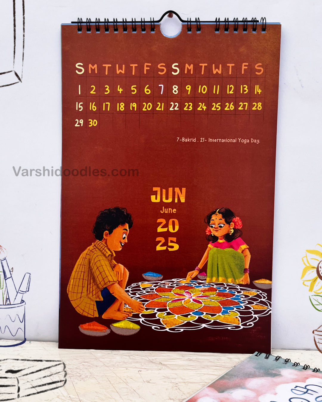 Chinna Chinna Aasai || WALL CALENDAR || Free shipping