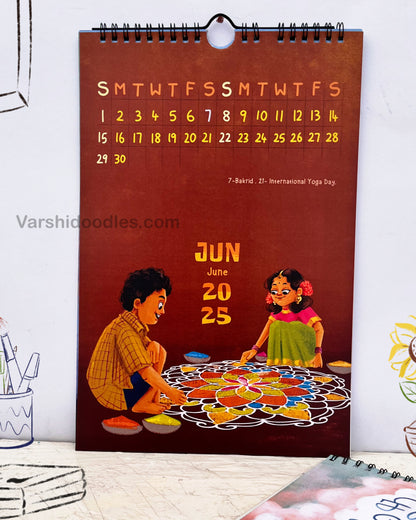 Chinna Chinna Aasai || WALL CALENDAR ||