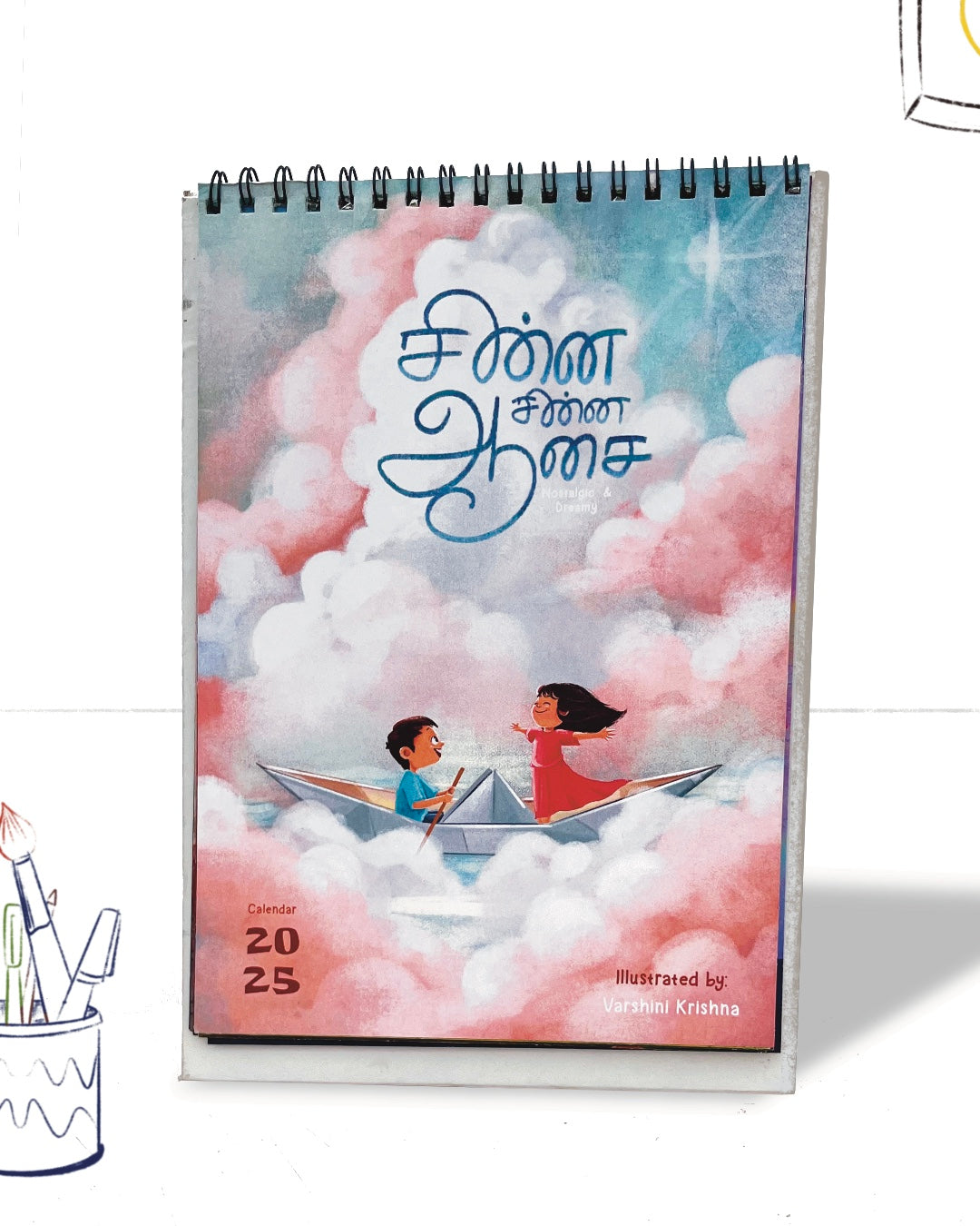 Chinna Chinna Aasai || DESK  CALENDAR || Free shipping