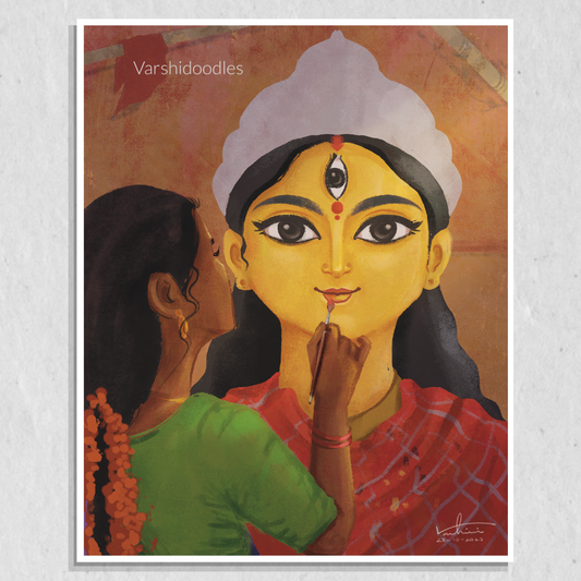 Navratri Devi || print