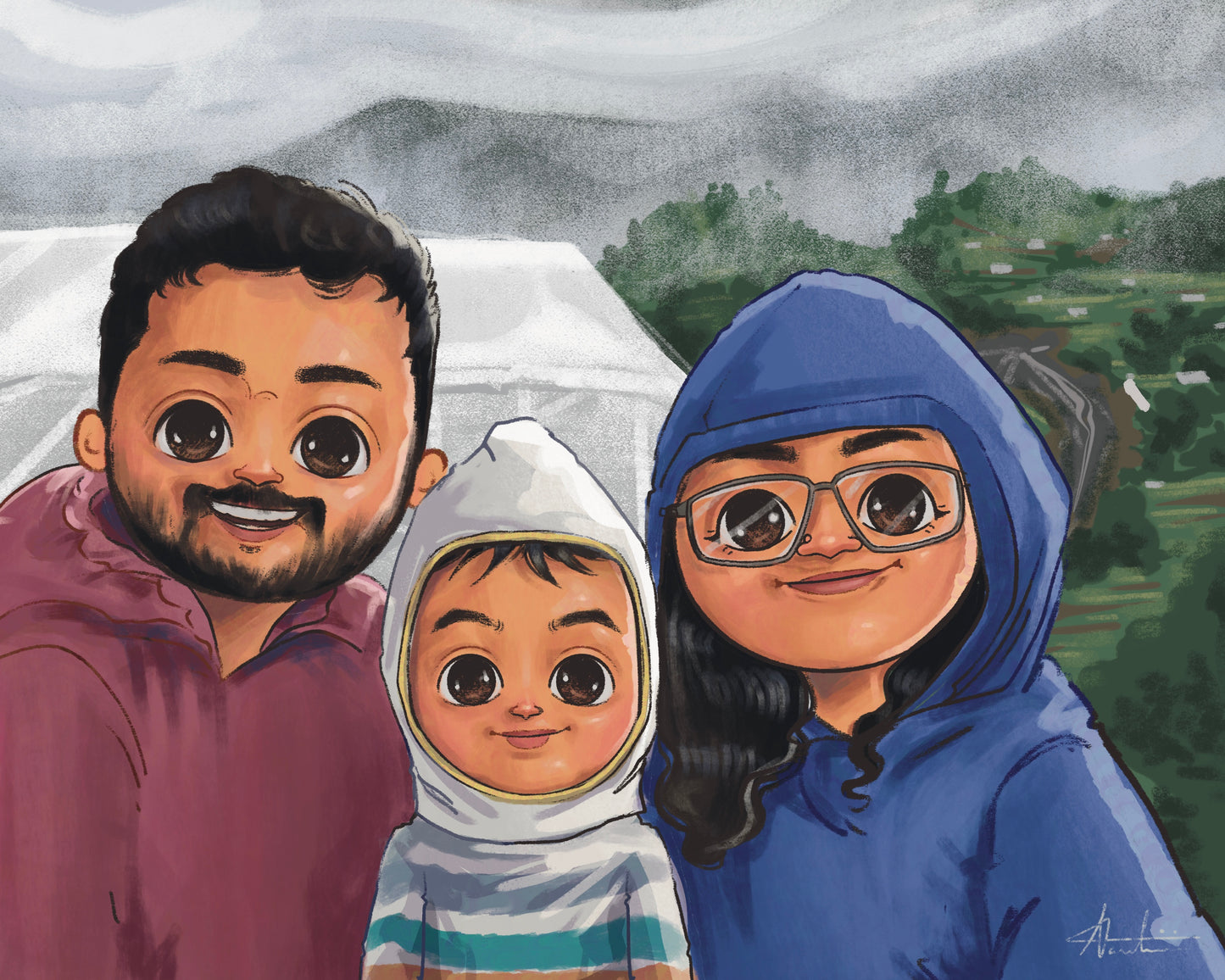 Mini avatars || soft copy / Framed