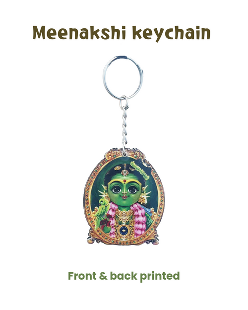 Meenakshi  KEYCHAIN  ||LIMITED EDITION || Free shipping || buy 2 or more  to get Discounts!!