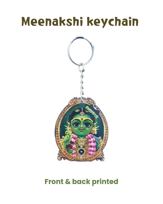 Meenakshi  KEYCHAIN  ||LIMITED EDITION || Free shipping || buy 2 or more to get UPTO 50% OFF ❤️