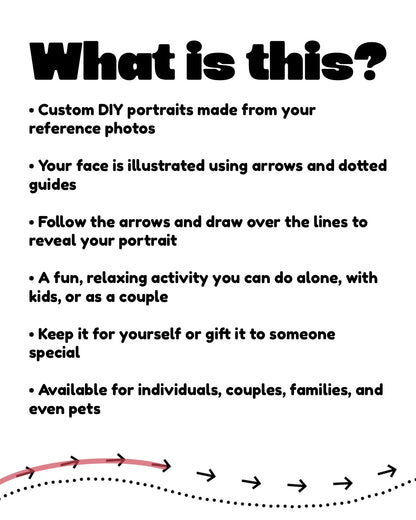 CONNECTIONS || DIY Custom portraits || soft copy / prints || Free shipping for prints