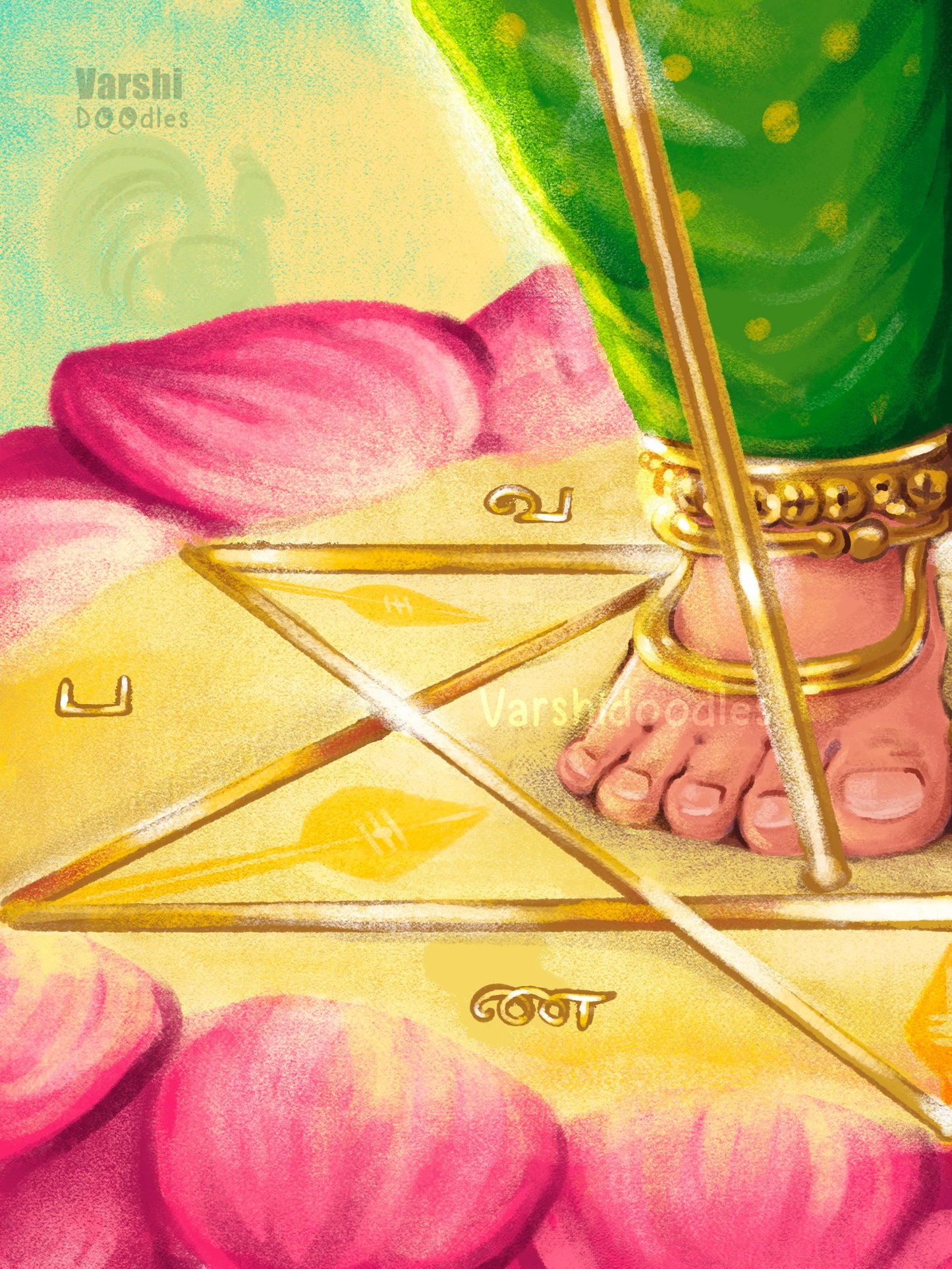 Murugan Thiruvadi || paper(art board)  /canvas prints  || Ready to frame prints