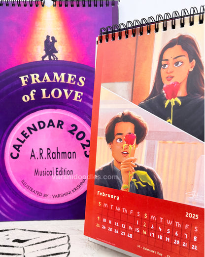 Frames of love 2025 || DESK CALENDAR ||