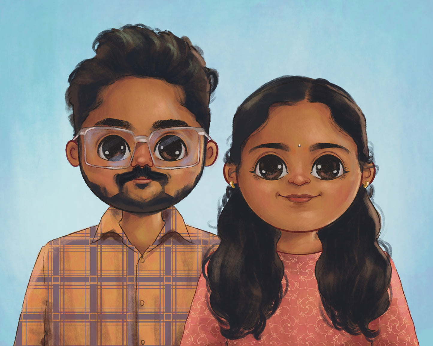 Mini avatars || soft copy / Framed
