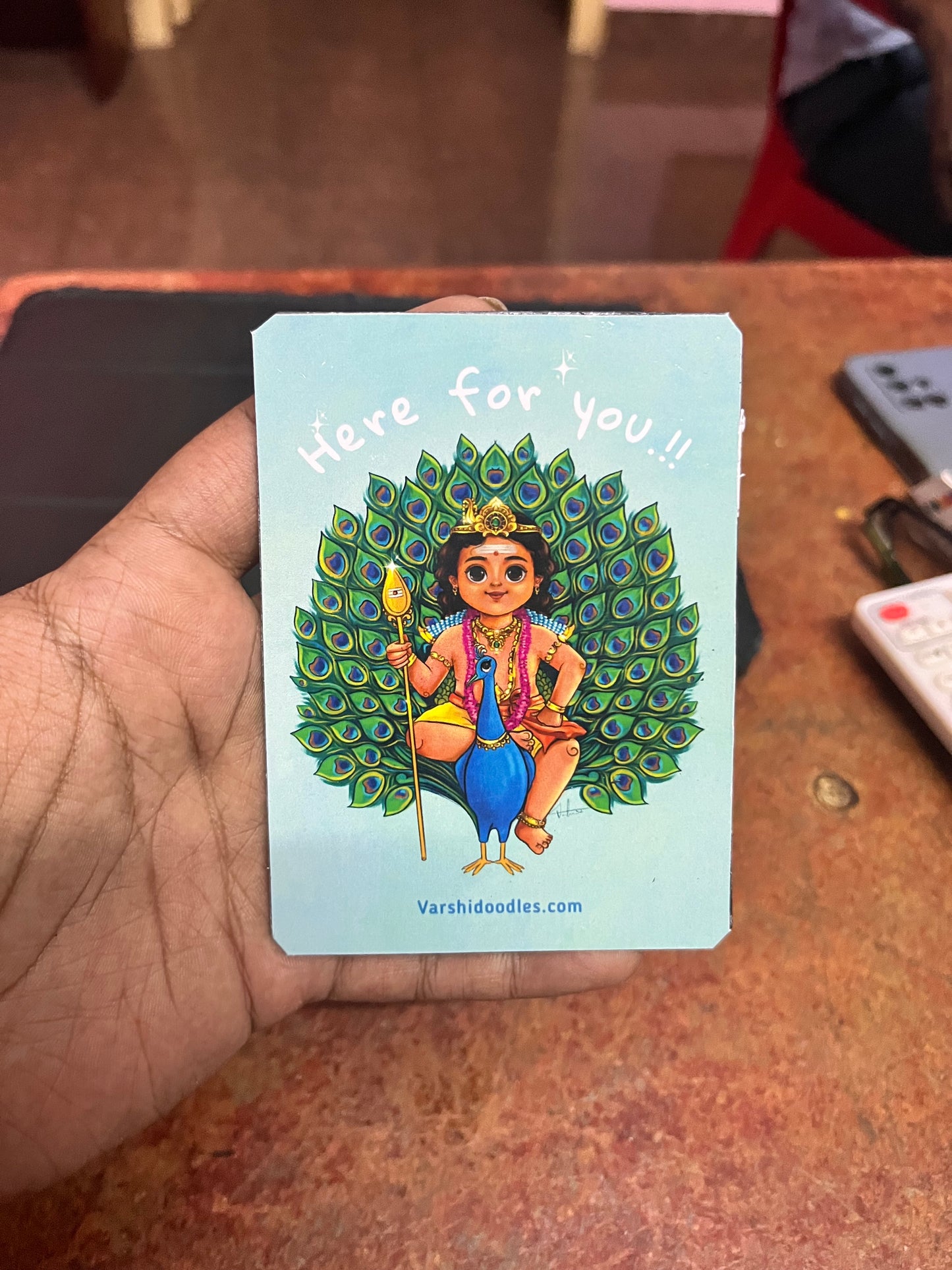 HERE FOR YOU || Murugan magnet || 4*3inch