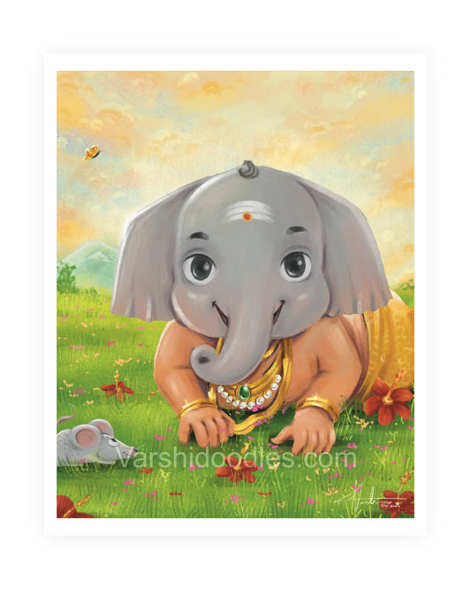 Bala Vinayaka || Art print