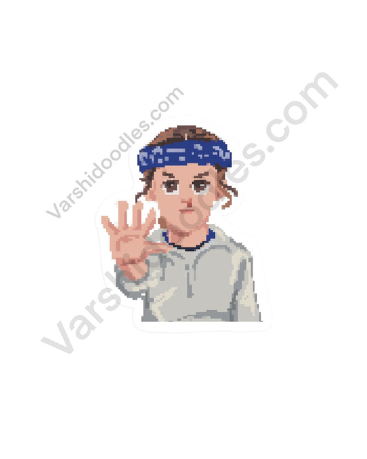 El Eleven || Stranger things S5 || vinyl sticker || 7cm
