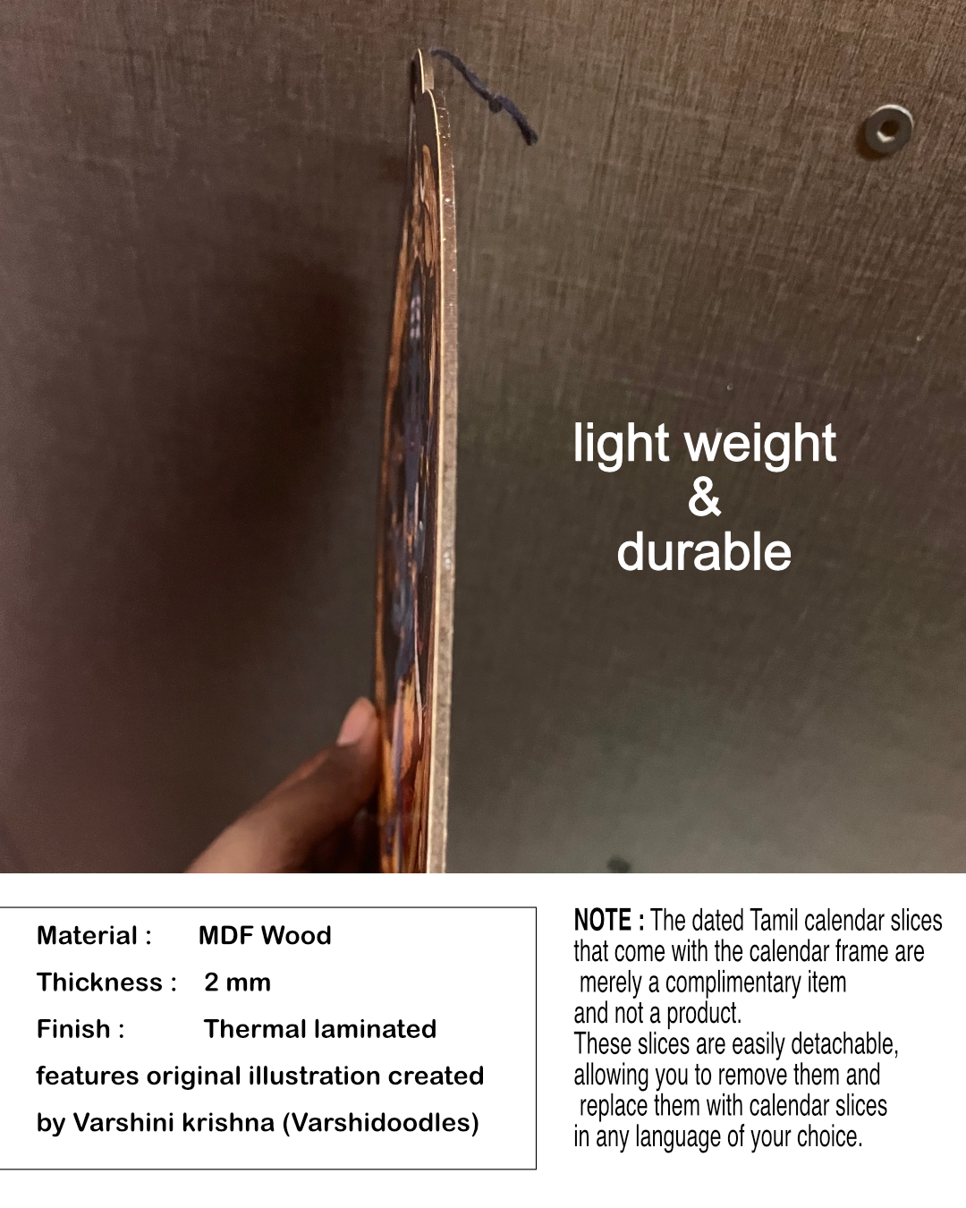 Natarajar – 2026  shivan Daily Calendar || Free shipping || LIMITED EDITION