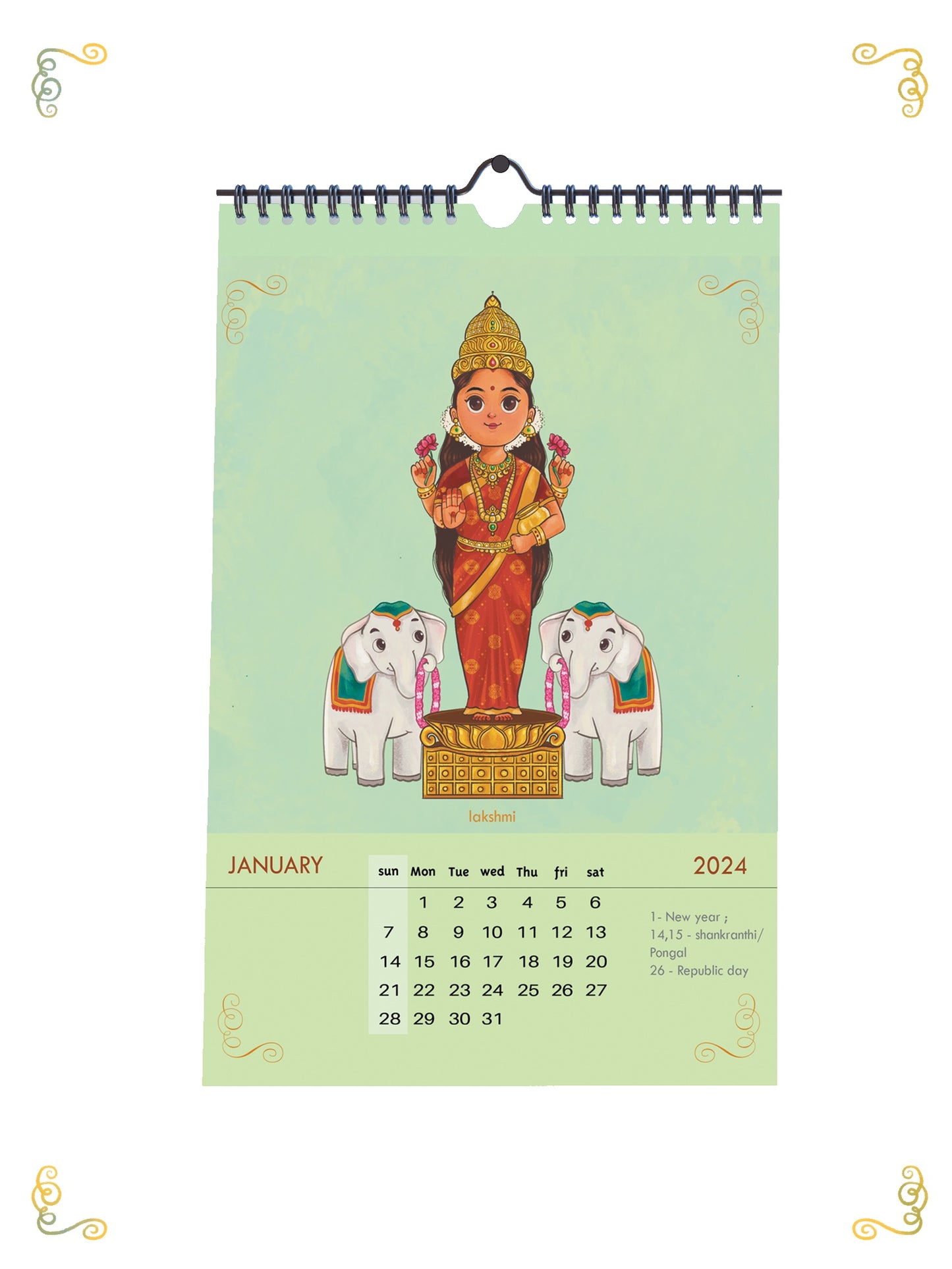 DASAVATHARAM || WALL calendar || Free shipping