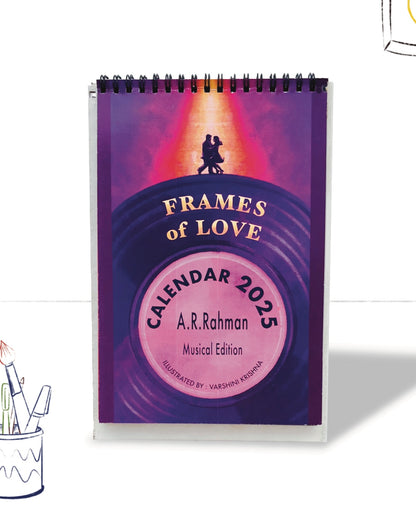 Frames of love 2025 || DESK CALENDAR ||