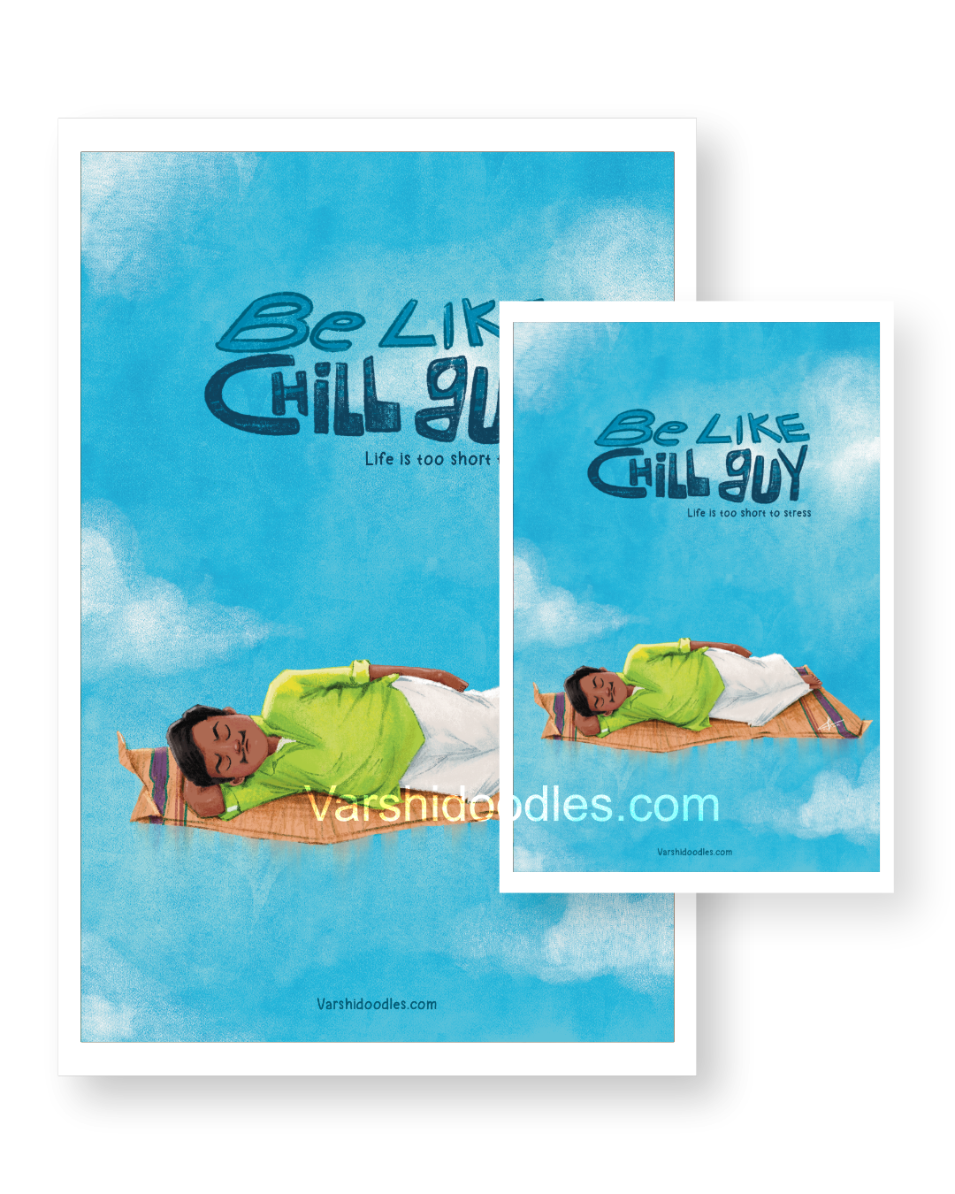 Chill Guy || Art print