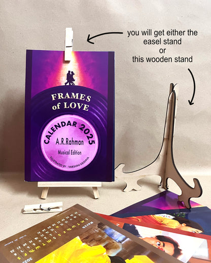 Frames of love 2025 || DESK CALENDAR ||