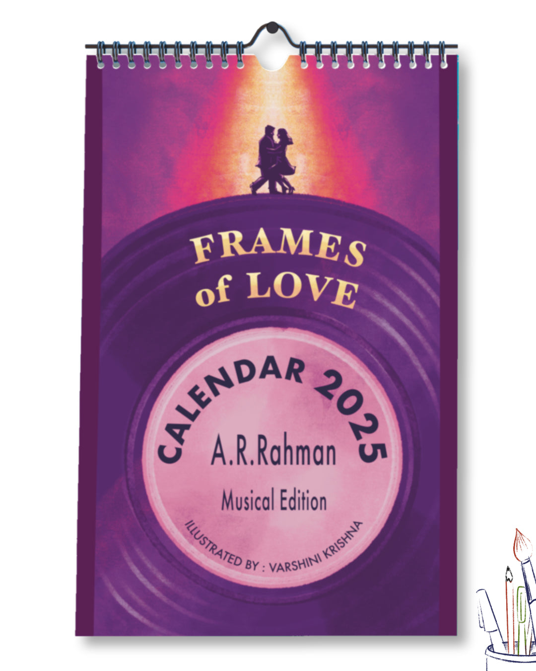 Frames of love 2025 || WALL CALENDAR || Free shipping