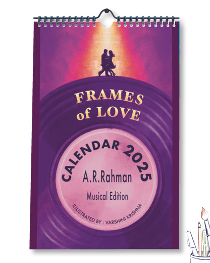 Frames of love 2025 || WALL CALENDAR ||