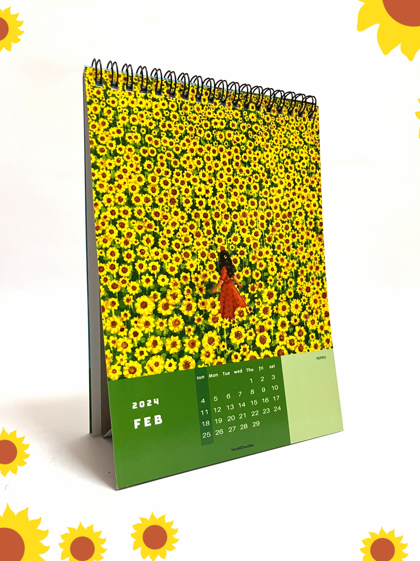 Chinna Chinna Aasai || Desktop calendar || Free shipping