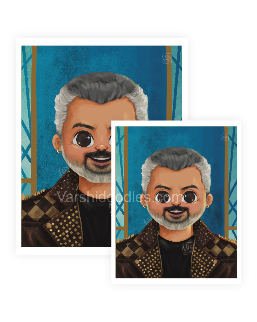 Good bad ugly looks ||individual prints and pack of 3 || AK 🔥 || Art print|| mini avatar poster