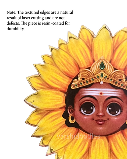 🧲 Sunflower Murugan MAGNET  || Free shipping || buy 2 or more to get Discounts!!