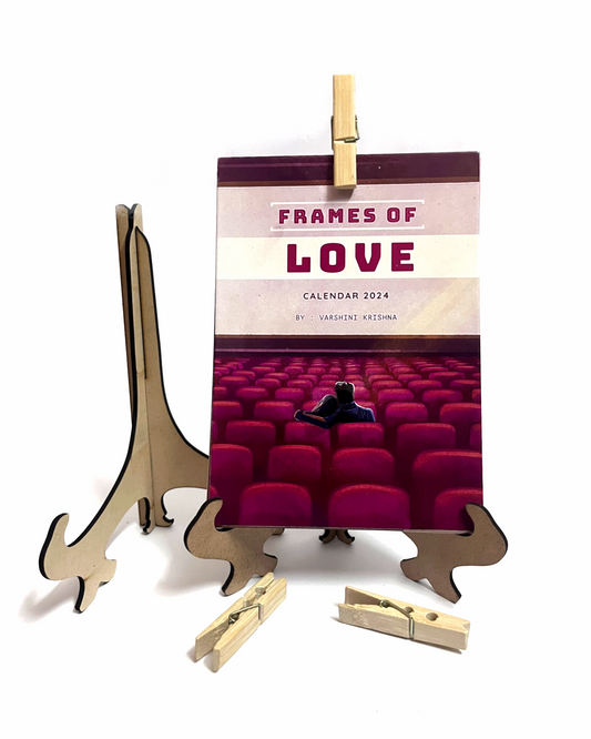 Frames of love || Desktop calendar || Free shipping