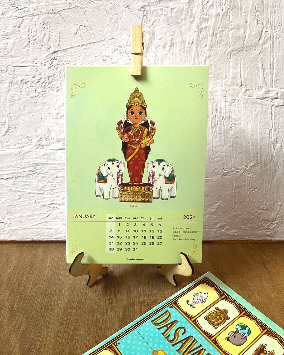 DASAVATHARAM || Desktop calendar || Free shipping