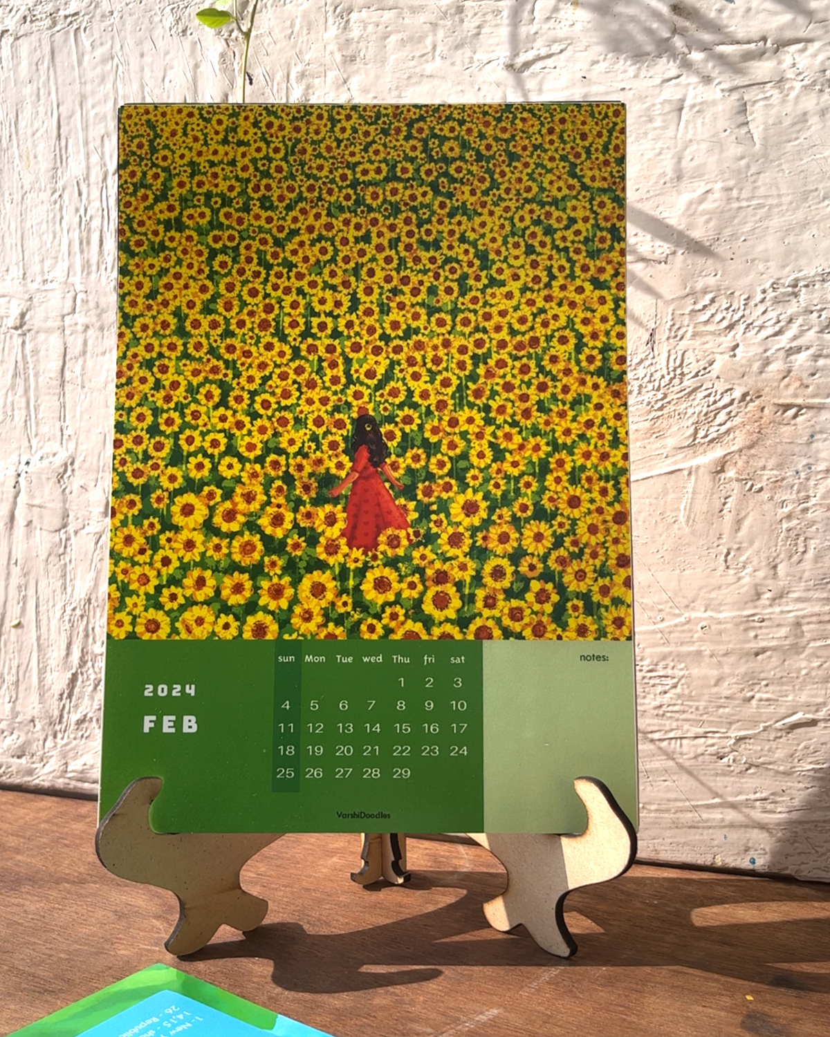 Chinna Chinna Aasai || Desktop calendar || Free shipping