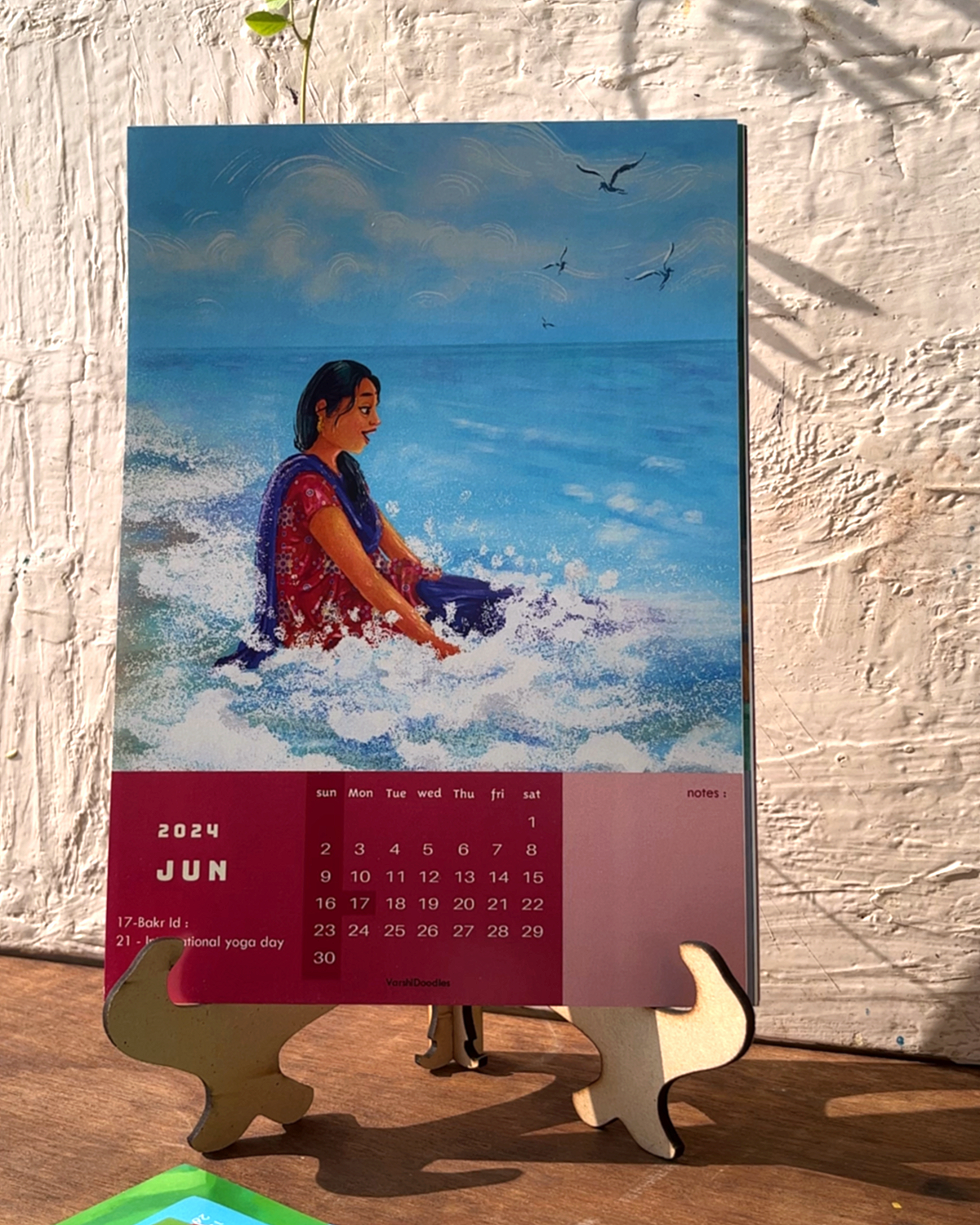 Chinna Chinna Aasai || Desktop calendar || Free shipping