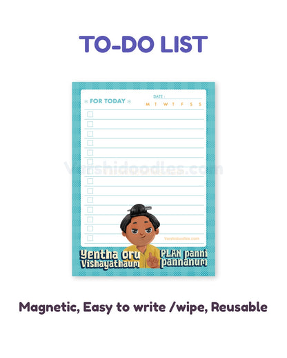 Plan panni pannanum || Vadivelu  || TO DO list || Magnetic || easy to write and wipe