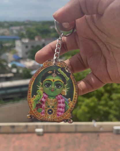 Meenakshi  KEYCHAIN  ||LIMITED EDITION || Free shipping || buy 2 or more  to get Discounts!!